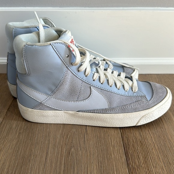 Nike Other - Nike 77 Blazer Mid Youth, light blue size 5.5 - Like New